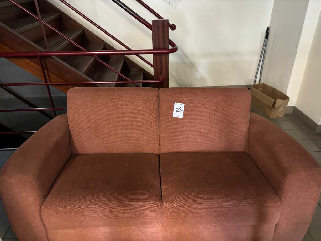 Two-seater sofa set