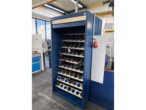 GEWEFA tool carrier system incl. SK 50 tool holders