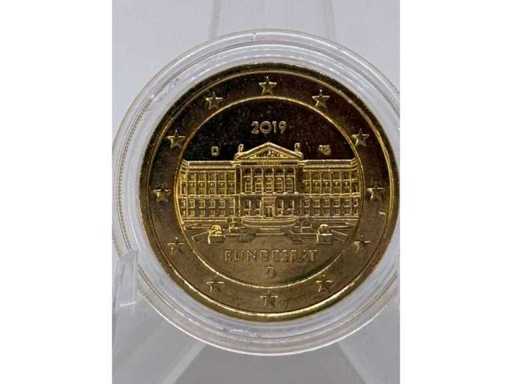 2 euros plaqués or – Bundesrat – Allemagne 2019