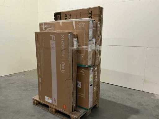 Pallet Televisies Retourgoederen - 8 items