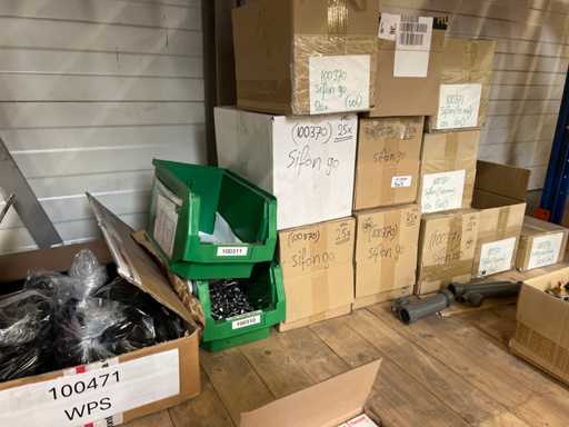 100370 (Siphon GO) & 100371 (Siphon 150 mm) Siphons verschiedene Boxen