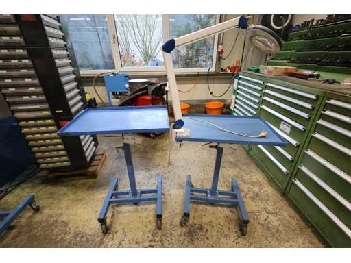 FETRA  Ablagetisch mit Rollen