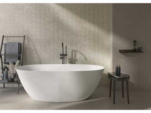 Wall tile 57.6m2 Pierre Bone 40x120cm