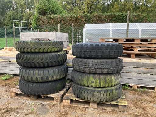 8 x kraan/kiepwgen band