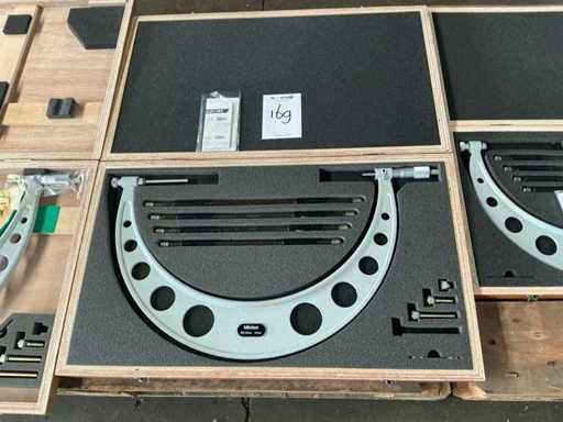 Mituyoyo 99MAA001M3 Außenmikrometer-Mikrometer mit austauschbaren Ambossen
