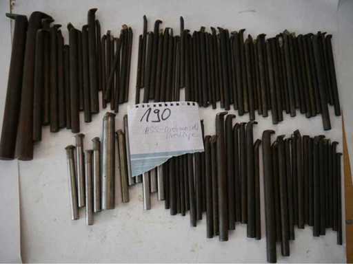 Greiff - Tours, ciseaux et tours HSS assortiment (100x)