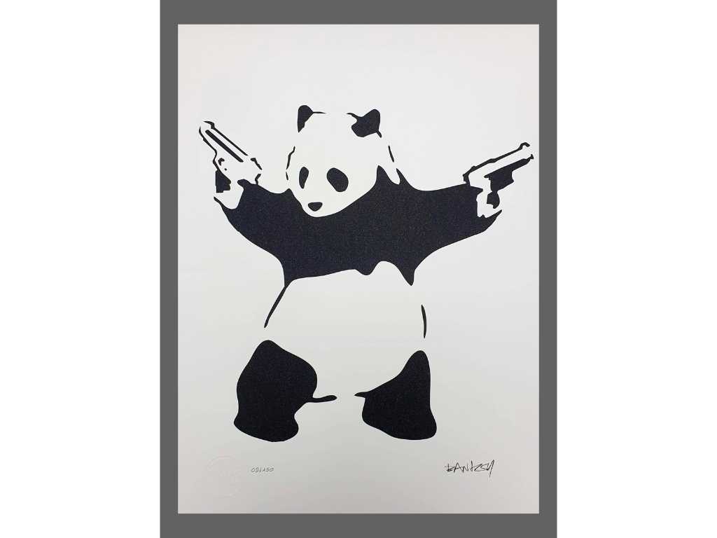 Banksy - Panda - Lithographie