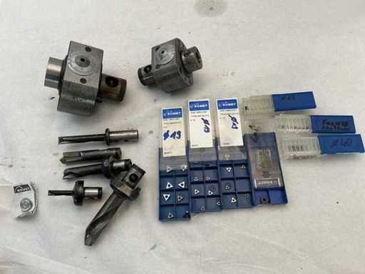 Komet ABS spindle heads .+ WSP boring rod inserts + 50x WSP suitable