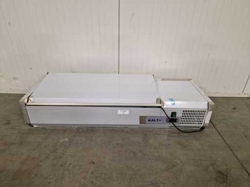 Tefcold - Saladiere -opzet koelvitrine - VK38-120 S/S LID