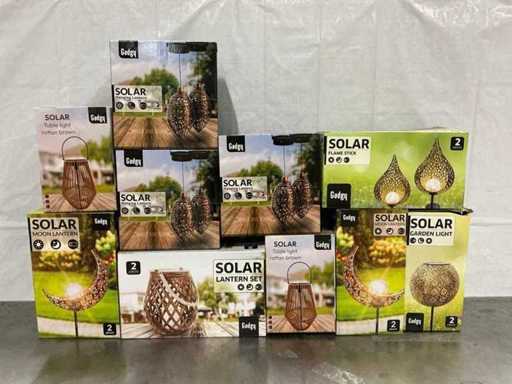Partij Buitenverlichting met Solar (10x)