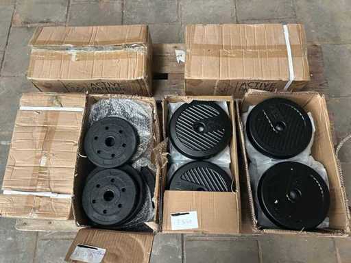 Piastre di peso per pallet