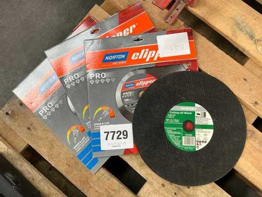 Disque de meulage Norton clipper (3x)