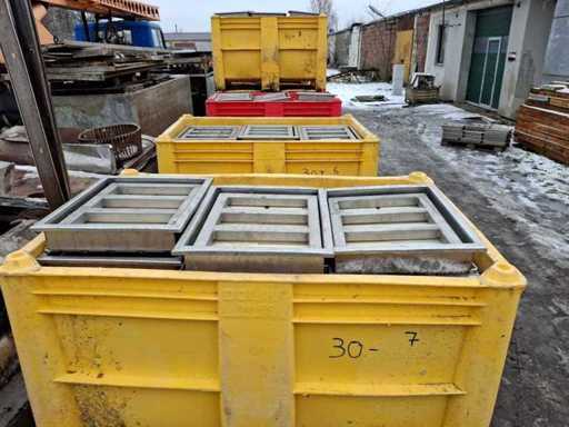 Roestvrijstalen kaasmallen