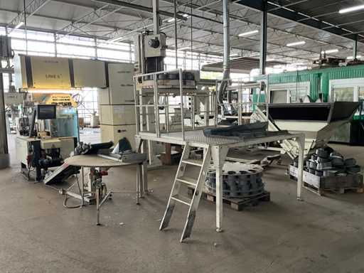 2002 Hachmang HP35000 Ligne d’emballage de bulbes à fleurs