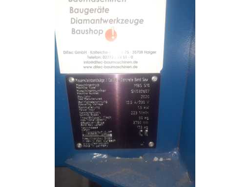 LISSMAC MBS510 Masonry Stone Saw 