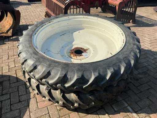 Pneume radial cultivé Alliance A-350 Row Crop avec jante (2x)