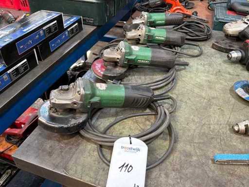 Hitachi / HiKoki Electric Angle Grinder (4x)