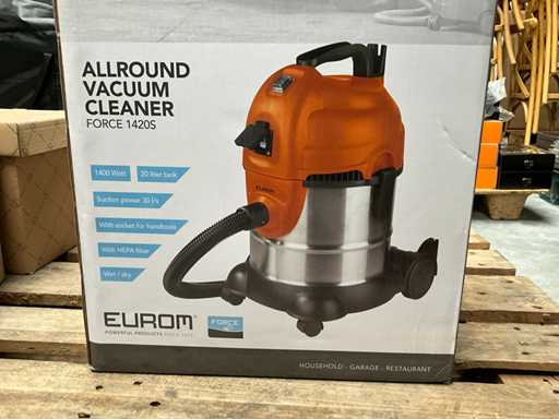 Eurom Force 1420S Stofzuiger nat/droog