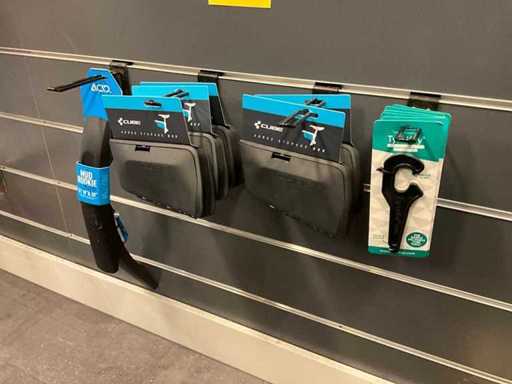 Various bicycle parts (12x)