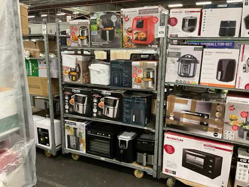 Lotto di elettrodomestici da cucina restituiti merci