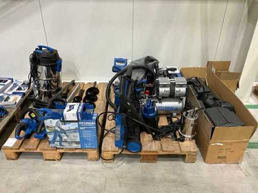 Diverse Hyundai elektrische en handgereedschappen