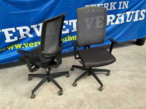 Viasit Ergonomische Bureaustoel (2x)