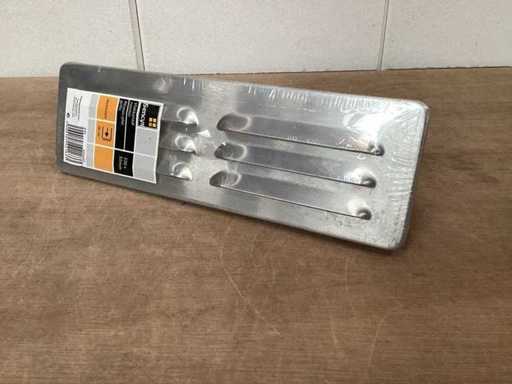 Sencys flat channel grid 220 x 55 mm (41x)