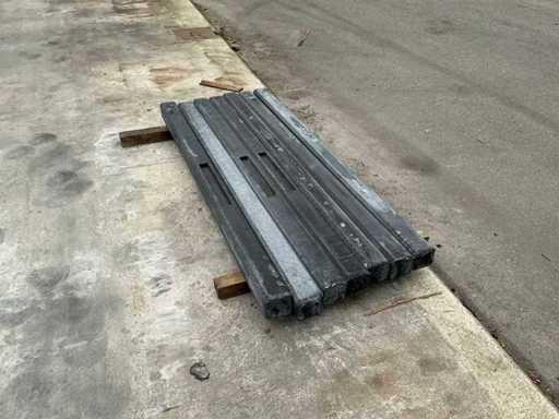 Concrete post Antra Diamantk. 10x10x190 cm Intermediate post (7x)