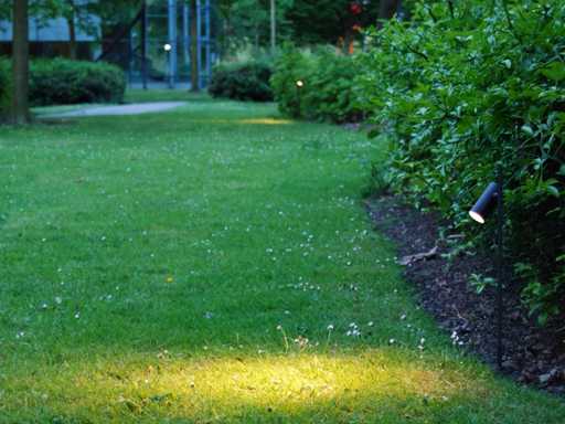 Lampe de jardin RU10 de 60 cm rotative étanche (12x)