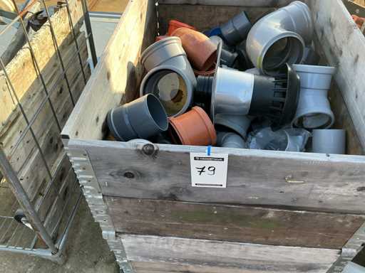 Partij PVC Koppeling,incl container
