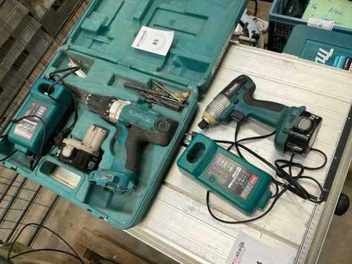 Makita Schroefmachine (2x)