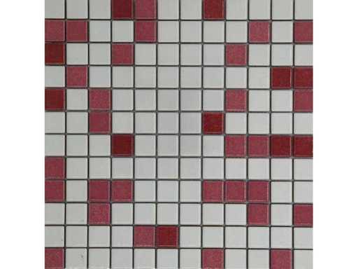Appiani Miscele Bianco 008 Semi-Gloss 30x30 Mosaic 2,5x2,5 cm - Mozaïek tegel 23 m²
