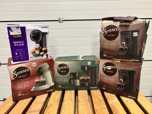 Lot - Coffee machines (5x)