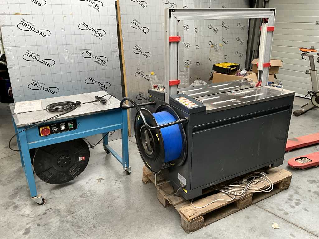Mobile packing strapping machine (2x)