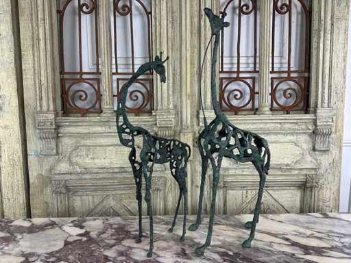 Skulptur Giraffe (2x)