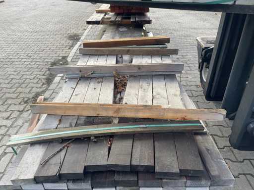 Massaranduba planks planed 2000x90x35mm (116x)