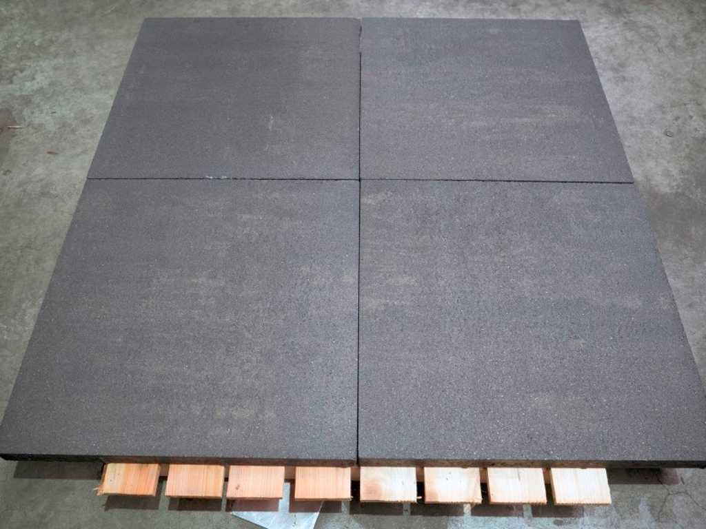 Tegels van beton voor de tuin 46m²