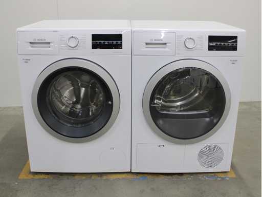 Bosch Serie|6 EcoSIlence Drive Wasmachine & Bosch Serie|6 Wasdroger