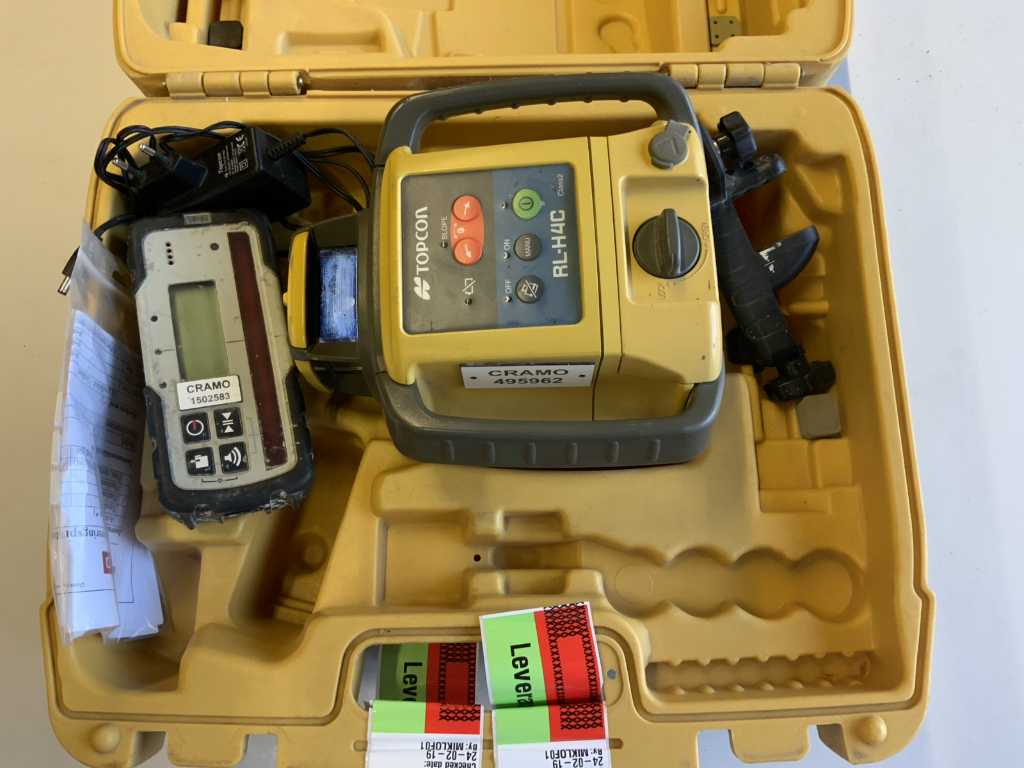 Topcon RL-H4C Laser rotante autolivellante con ricevitore