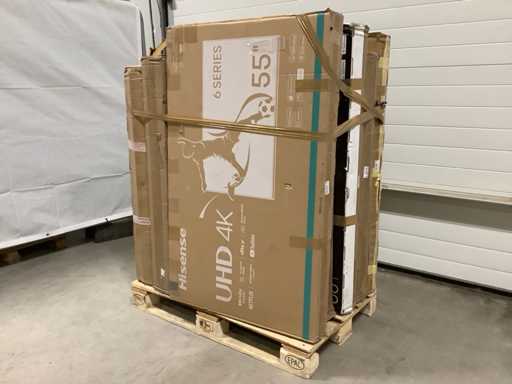 Pallet Televisies Retourgoederen - 7 items