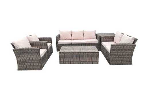 MaxxGarden 88673 Loungeset 7 persoons wicker