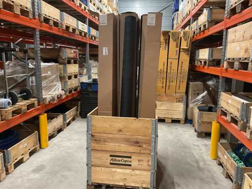 2m insulated spiro tube (8x)