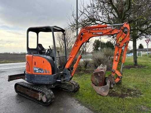 Mini-graafmachine – DOOSAN – DX 27Z – 2015 – 2240 uur