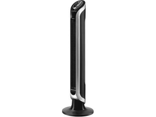 Rowenta Eole Infinite Ventilateur colonne, 3 vitesses, Large diffusion de l'air, Timer jusqu'à 8 h, Mode éco, Oscillation 180°, Télécommande avec rangement intégré VU6670F0