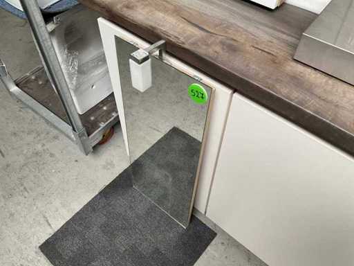 Spiegel mit Beleuchtung 30x75 cm