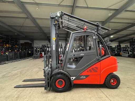 2019 UVV 04/2027 Linde H35T 3.500kg 3.+4. Valve Fork Adjuster Gas Forklift Forklift 17.217 hours