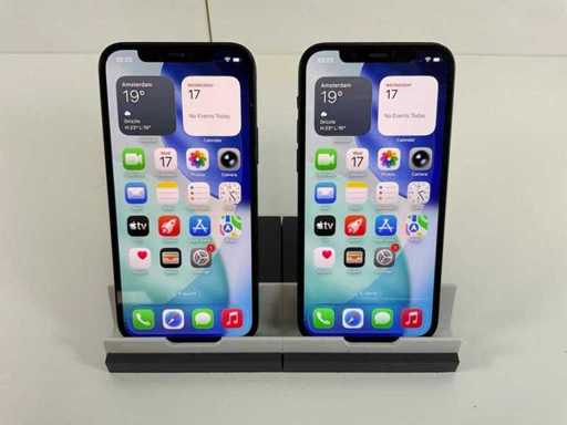 Apple iPhone 12 - 128 GB - Black (2x)