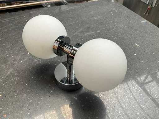 Lumină superioară Lampă de perete cu sticlă