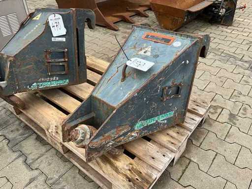 Gancio sollevabile anteriore Merlo Tre Emme GZ450