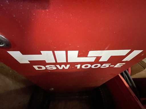 Sega a filo diamantato elettrica HILTI DSW 1005-E con accessori